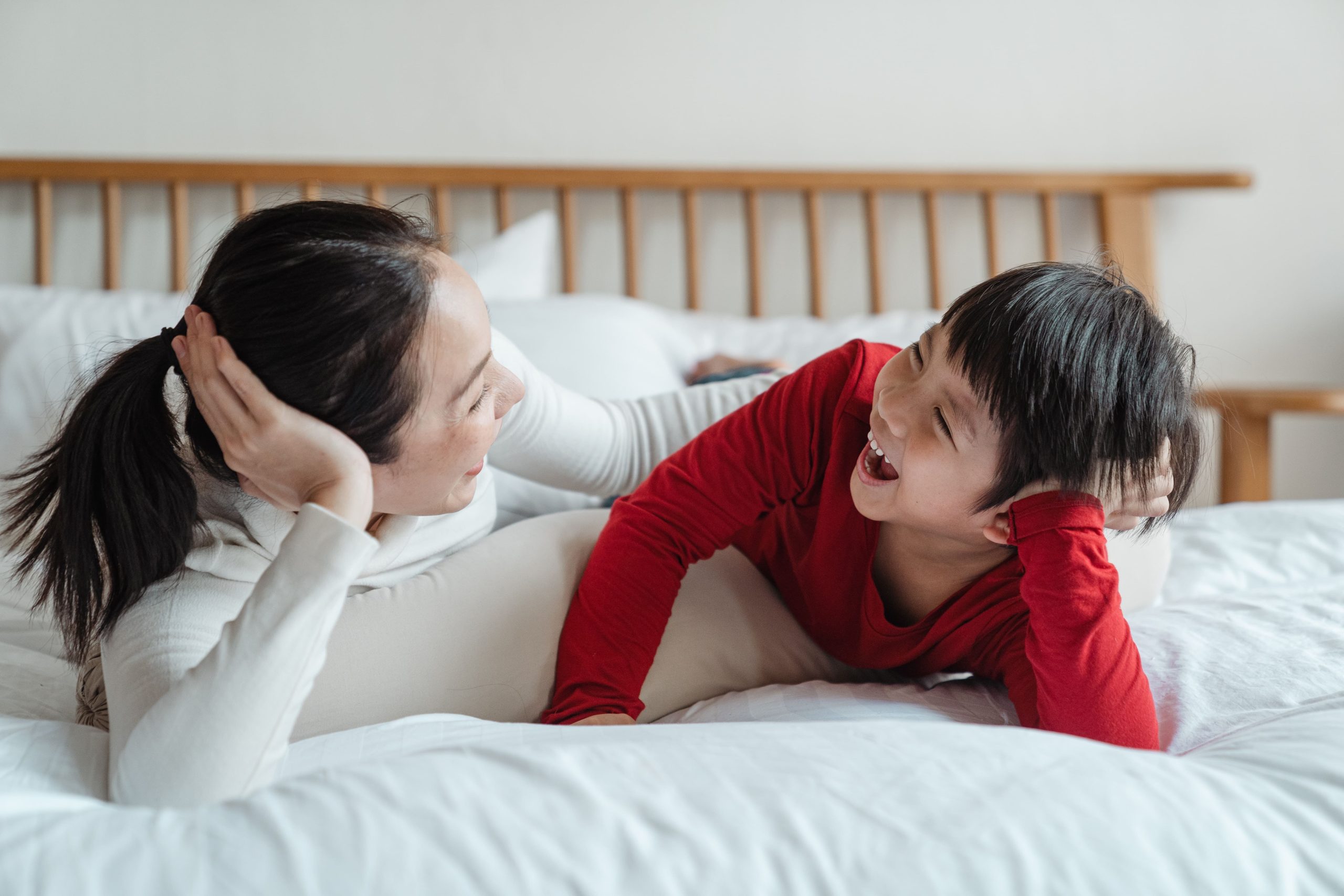 Mother and Son Bond